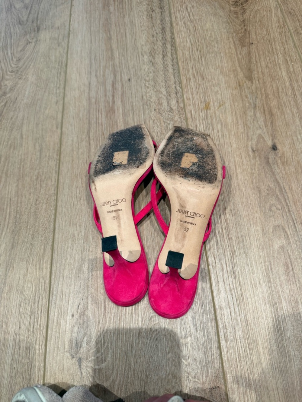 Jimmy Choo Maelie 50 Strappy Suede Kitten Heel - Picture 2 of 7